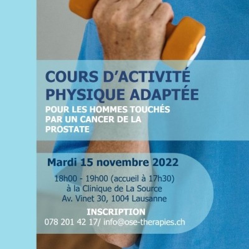 Cours d'activité physique adaptée