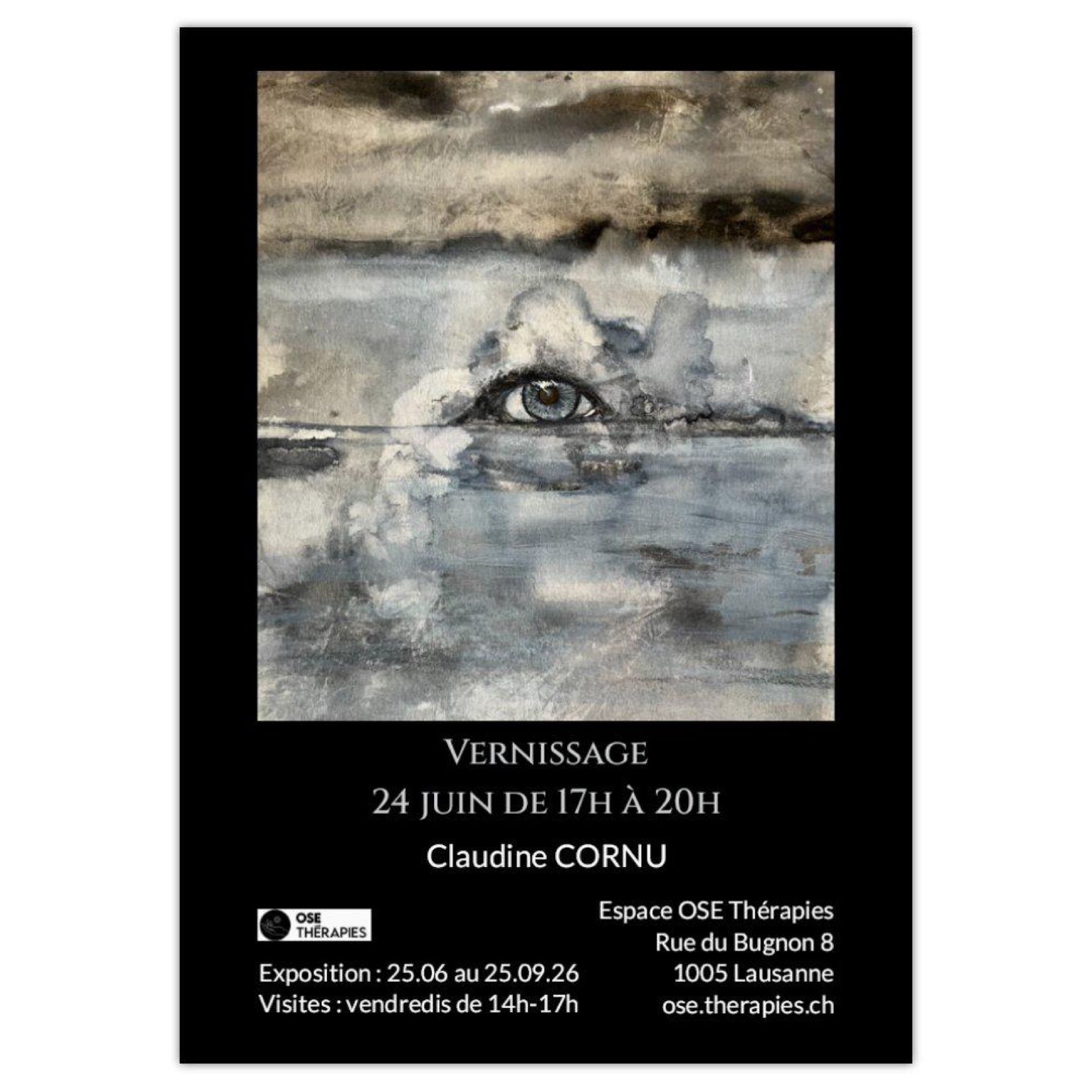 Vernissage Claudine Cornu